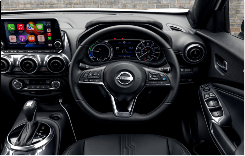 12 Nissan Juke Hybrid Model 2022 Steering Wheel