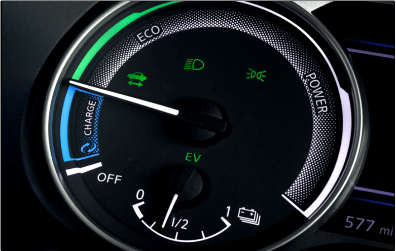 14 Nissan Juke Hybrid Model 2022 Power Gauge