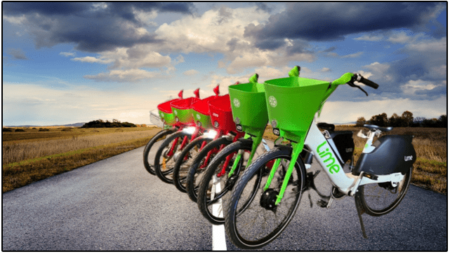 The new Lime Gen4 electric rental bike Lifestyle