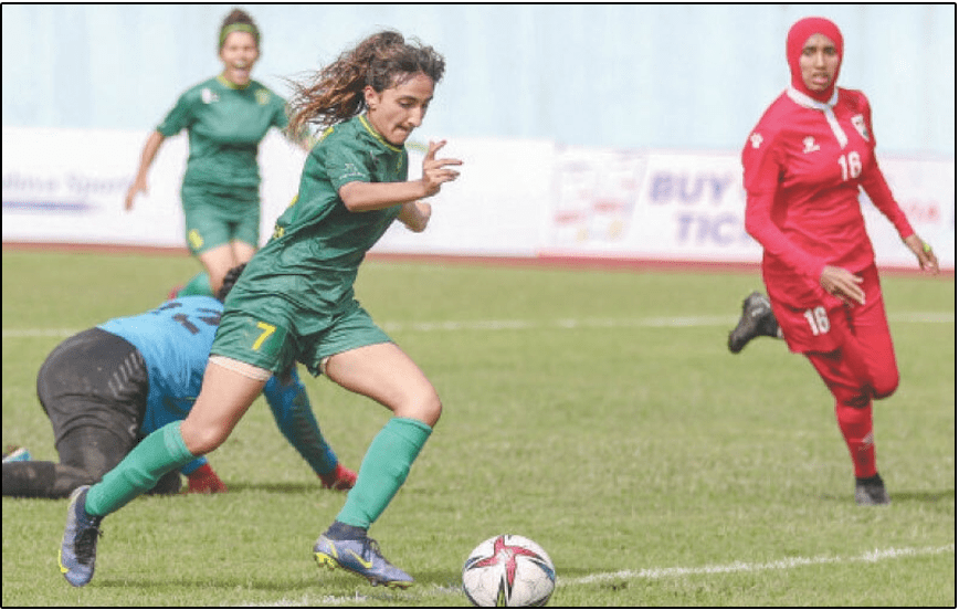 Nadia hits four as Pakistan crushes Maldives 7-0
