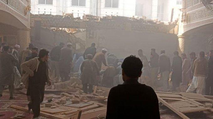 Peshawar Bomb Blast at Police Line Mosque