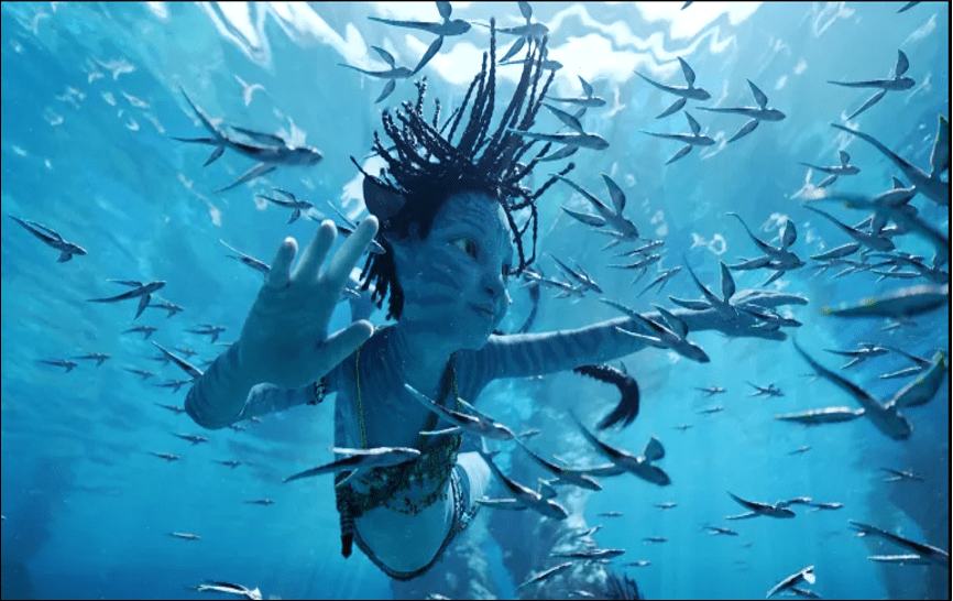 Director James Cameron used underwater motion-capture technology for his latest film
