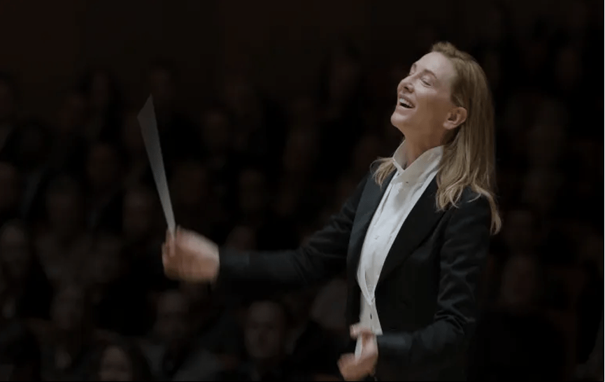 Cate Blanchett stars as the title character in the film Tár