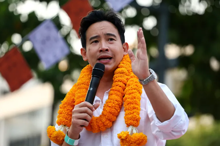 Pita Limjaroenrat, who is aiming to be Thailand’s next prime minister, has called for a pause on the recreational use of cannabis